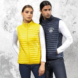 Plain fineline padded gilet 2786 Outer 40gsm, Lining 50gsm, Wadding 250 GSM